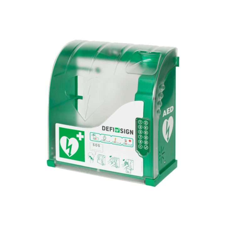Teca Riscaldata da Esterno Aivia 210 con Codice PIN per Defibrillatore DAE