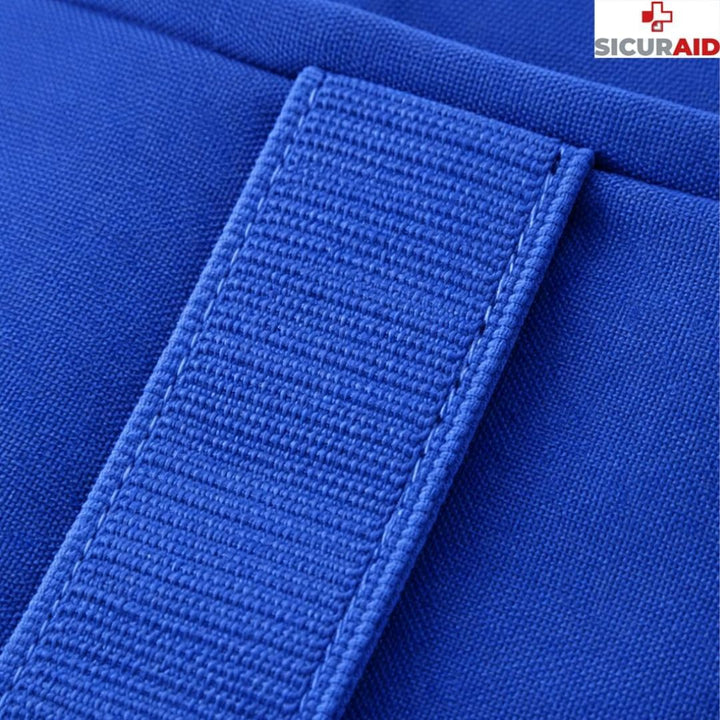 Sacca Porta Gel Caldo/Freddo con Fascia di Fissaggio 12,5 x 26 cm – Blu | Gel non incluso