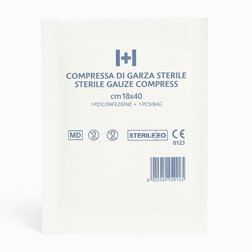 Compressa Garza Sterile 18x40 cm