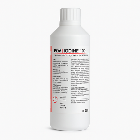 Flacone di Soluzione Cutanea Iodopovidone 10% 500 ml