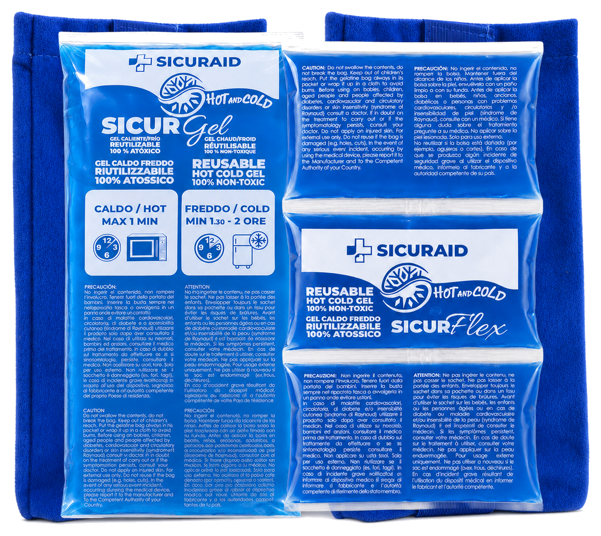Gel caldo freddo riutilizzabile SicurAid